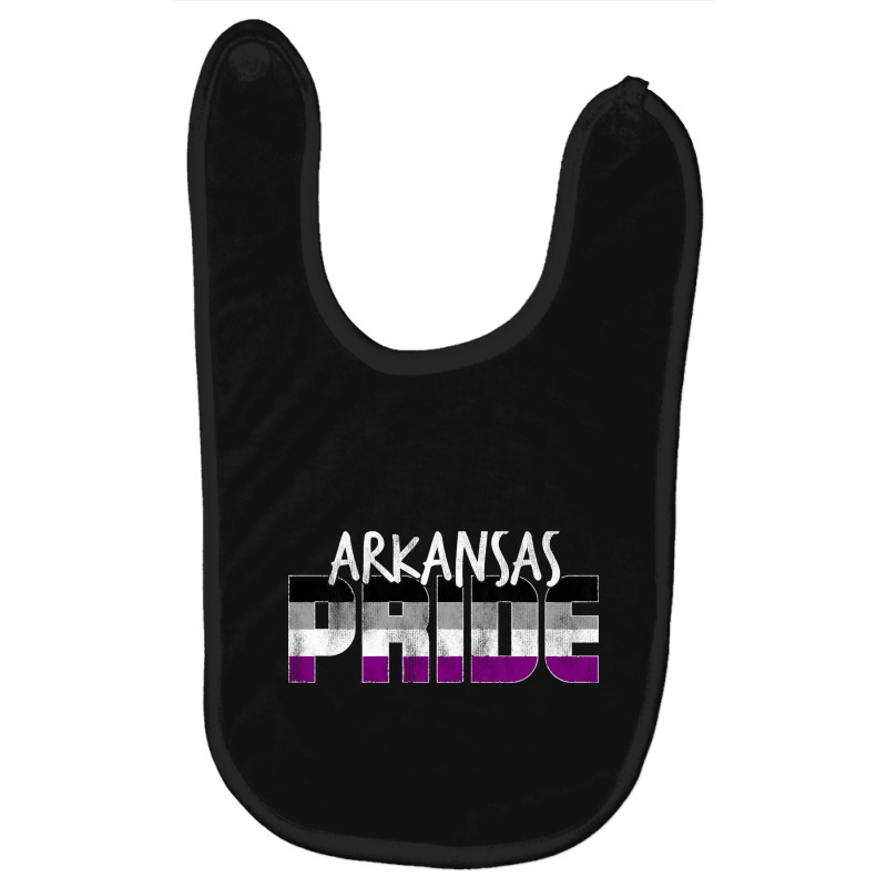 Arkansas Pride Asexual Flag Baby Bibs by ternacanuda | Artistshot