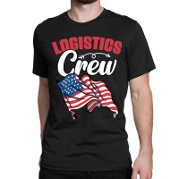 Awesome Logistics Crew A Logistician Humor Warehouse Worker Classic T-shirt | Artistshot