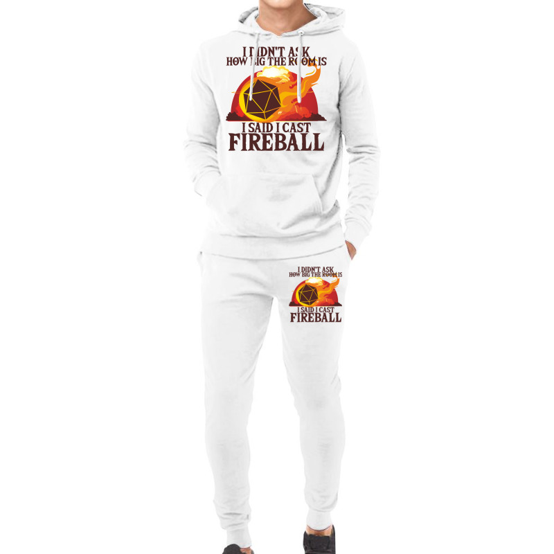 I Didn't Ask How Big The Room Is I Said I Cast Fireball Vintage Hoodie & Jogger set by fanteeseylas | Artistshot