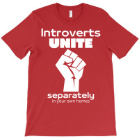 Introverts Unite Separately In Your Own Homes 1 T-shirt | Artistshot