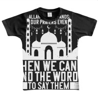 Allah Understands Our Prayers - Islam Quote Design Graphic Youth T-shirt | Artistshot