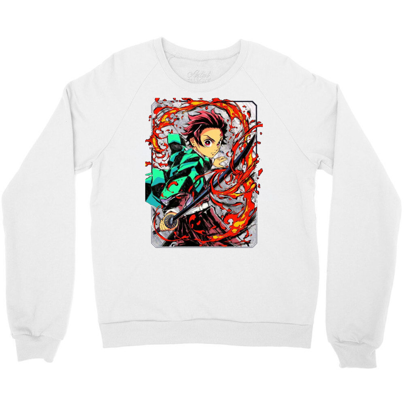 Hinokami Kagura Tanjiro Crewneck Sweatshirt | Artistshot