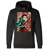 Hinokami Kagura Tanjiro Champion Hoodie | Artistshot