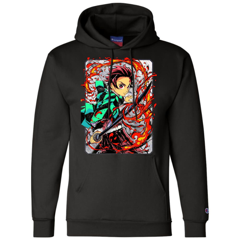 Hinokami Kagura Tanjiro Champion Hoodie | Artistshot