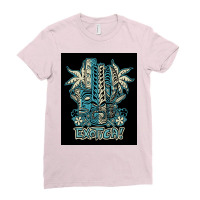 Exotica Poster Music Ladies Fitted T-shirt | Artistshot