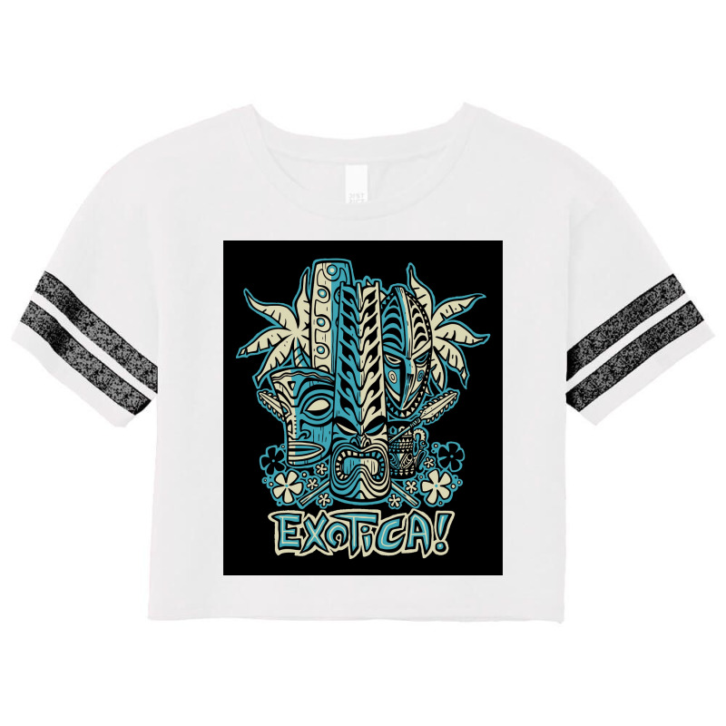 Exotica Poster Music Scorecard Crop Tee by drayzfzecherb | Artistshot