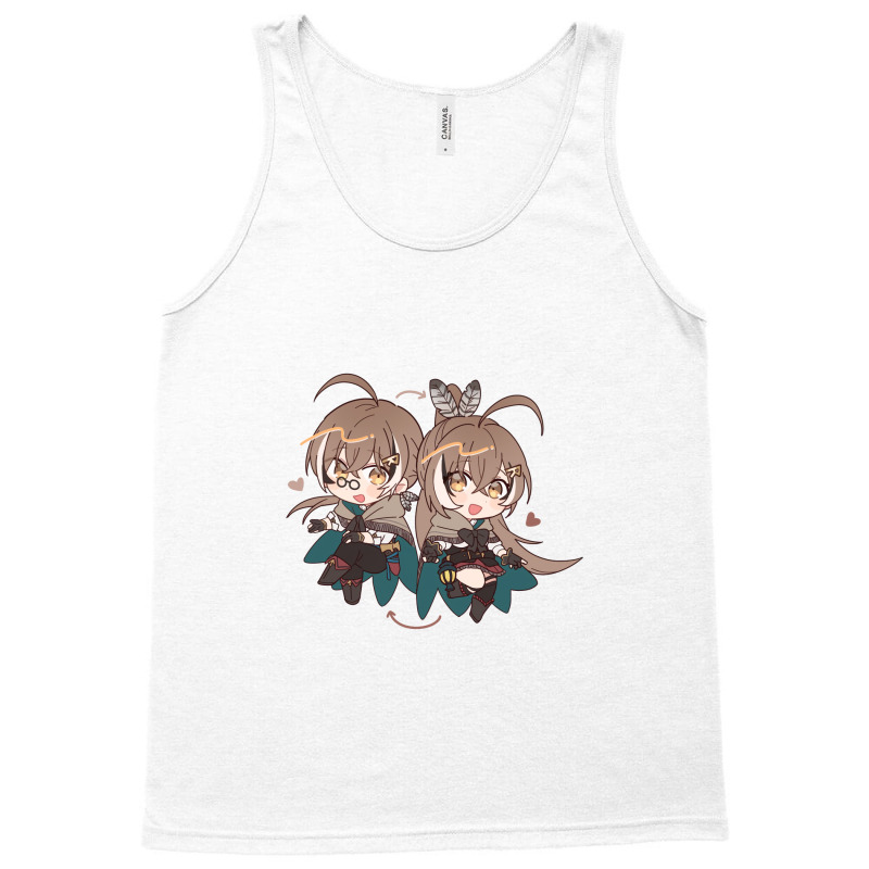 Nanashi Mumei Tank Top by Muchsin | Artistshot