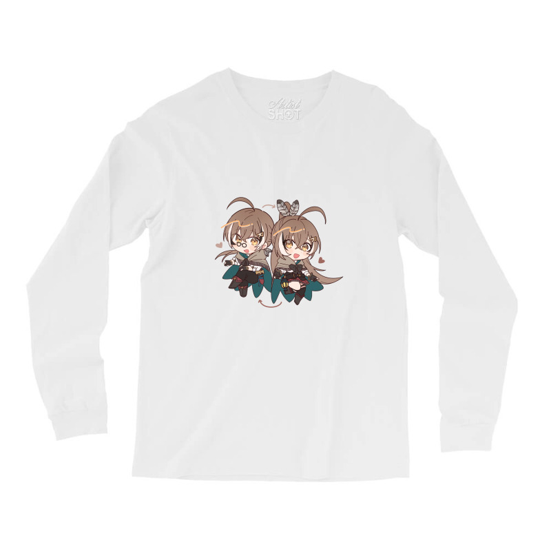 Nanashi Mumei Long Sleeve Shirts by Muchsin | Artistshot