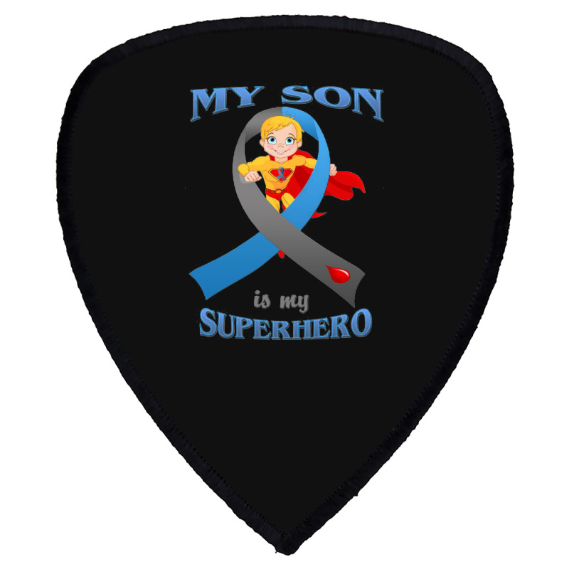 Diabetes My Son Is My Superhero Shield S Patch by hoainv | Artistshot