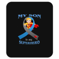 Diabetes My Son Is My Superhero Mousepad | Artistshot