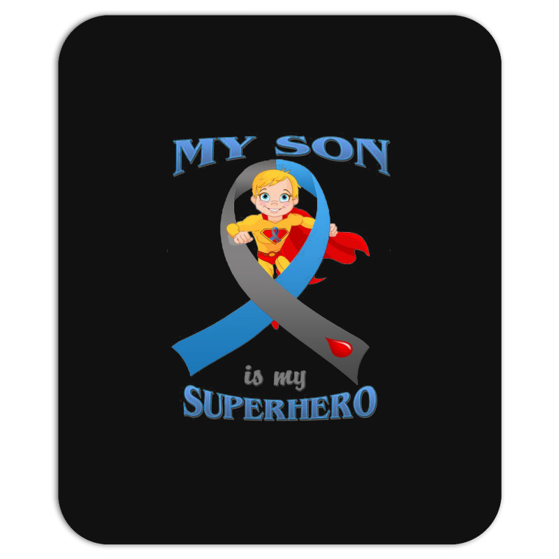 Diabetes My Son Is My Superhero Mousepad by hoainv | Artistshot