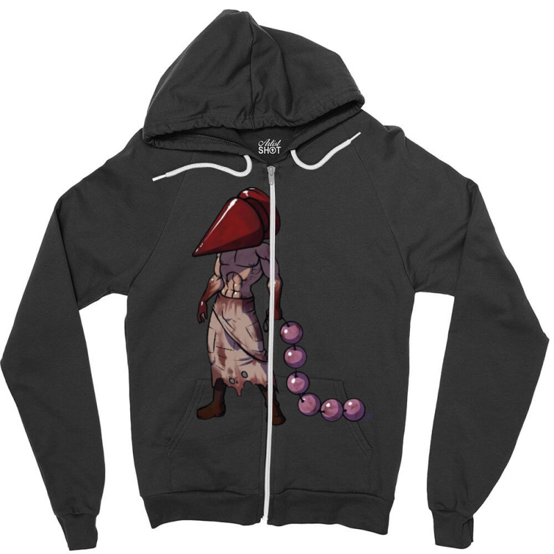 The Pyramid Head 1 Zipper Hoodie | Artistshot