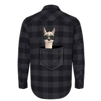 Hipster Alpaca With Sunglasses  Casual Llama In Pocket Flannel Shirt | Artistshot