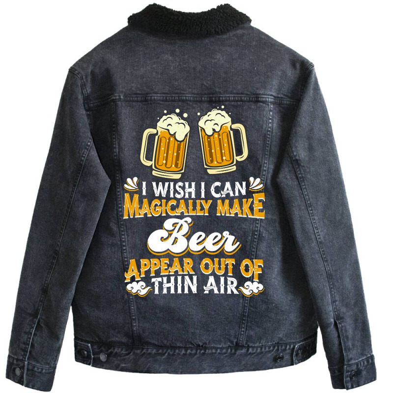 Beer Brewing House Brewer - Alcohol Brew Beer Unisex Sherpa-lined Denim Jacket | Artistshot