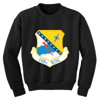 168th Wing (u.s. Air Force) Youth Sweatshirt | Artistshot