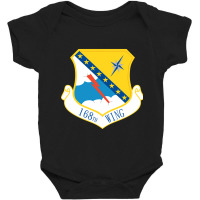 168th Wing (u.s. Air Force) Baby Bodysuit | Artistshot