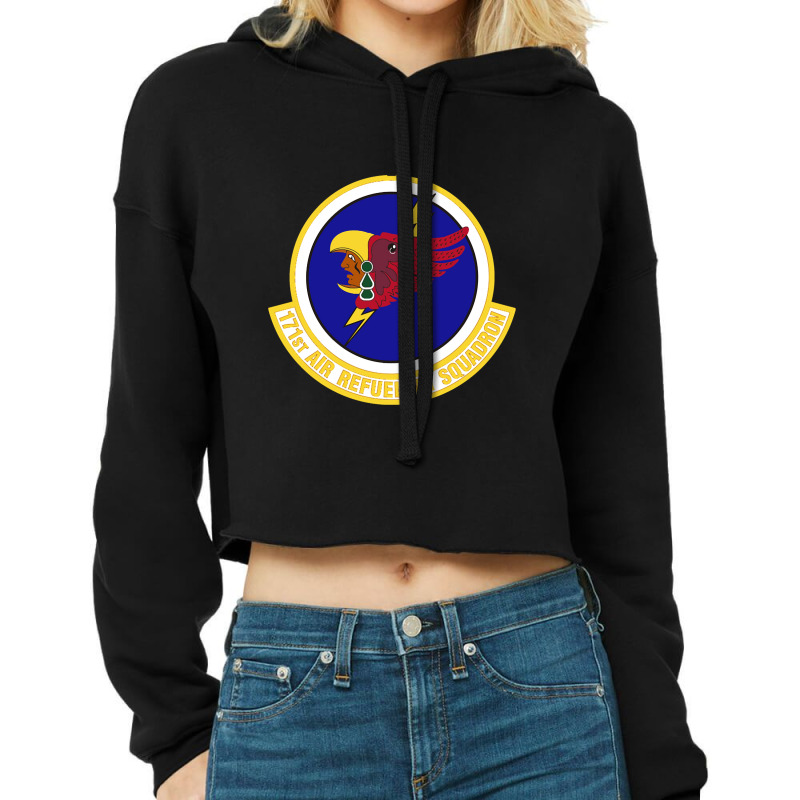 171st Air Refueling Squadron (u.s. Air Force) Cropped Hoodie by nourishnormally484 | Artistshot