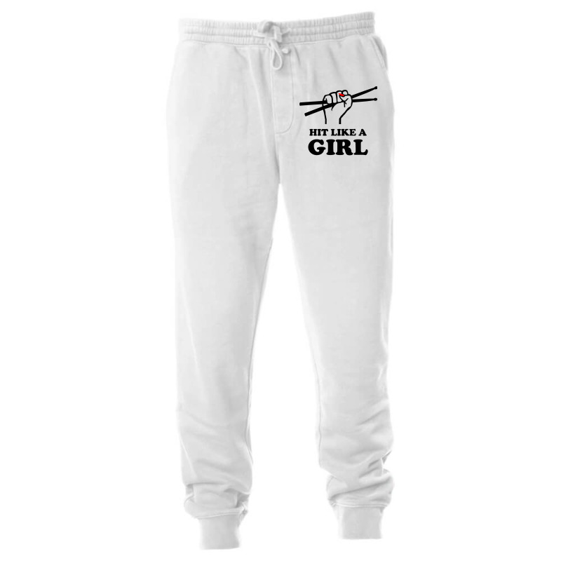 Hit Like A Girl Unisex Jogger | Artistshot