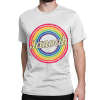 Janoah - Retro Rainbow Faded-style Classic T-shirt | Artistshot