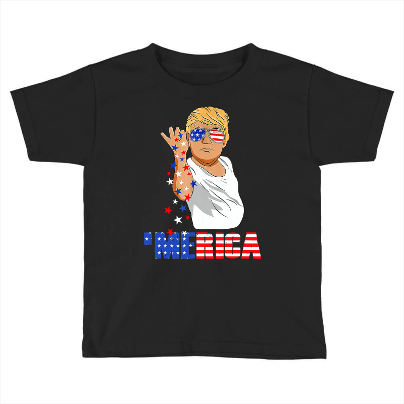 4th Of July Funny Merica Toddler T-shirt | Artistshot