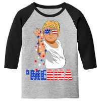 4th Of July Funny Merica Youth 3/4 Sleeve | Artistshot