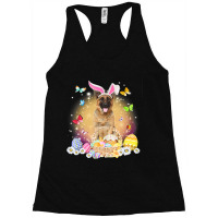 Funny Easter Bunny German Shepherd Dog Bunny Ear Egg Basket Racerback Tank | Artistshot