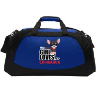 This Girl Loves Her Chihuahua Active Duffel | Artistshot