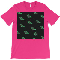 Cute Dinosaur Poster Hippie T-shirt | Artistshot