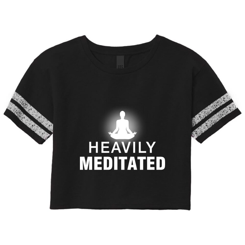 Heavily Meditated Scorecard Crop Tee by damagegerms19 | Artistshot