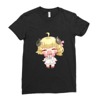 Tsunomaki Watame Ladies Fitted T-shirt | Artistshot