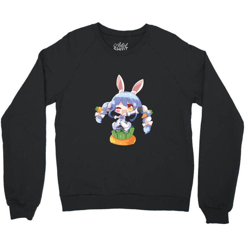 Usada Pekora Crewneck Sweatshirt by Muchsin | Artistshot