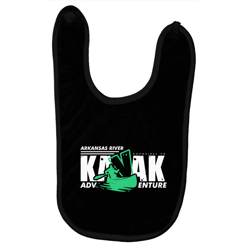 Arkansas River Kayak Adventure-xq8vf Baby Bibs by ternacanuda | Artistshot