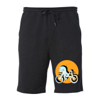 Octopus Bike Fleece Short | Artistshot