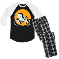 Octopus Bike Men's 3/4 Sleeve Pajama Set | Artistshot