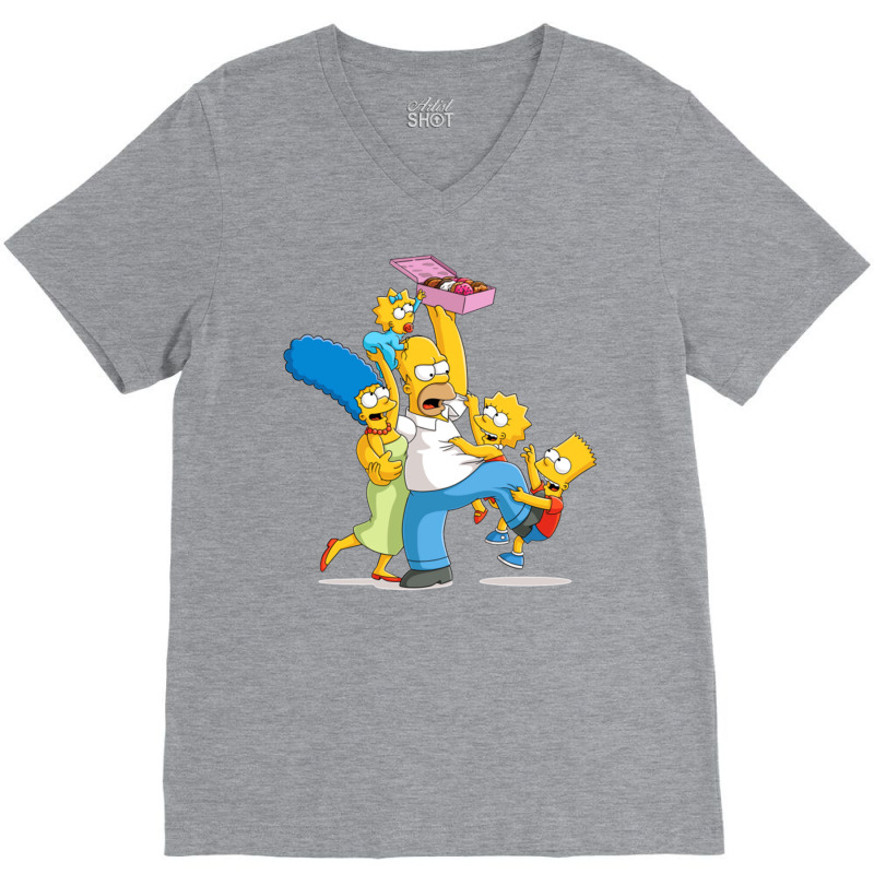 Homer Family The Simps0nszzz Clothes V-neck Tee | Artistshot