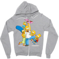 Homer Family The Simps0nszzz Clothes Zipper Hoodie | Artistshot