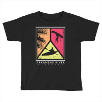 Arkansas River Kayaker Toddler T-shirt | Artistshot