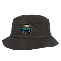 Boyle Lake Fishing Michigan Sunset Bucket Hat | Artistshot