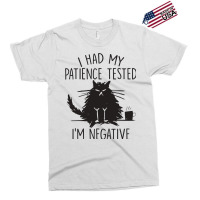 I Had My Patience Tested I'm Negative Funny Cat Exclusive T-shirt | Artistshot