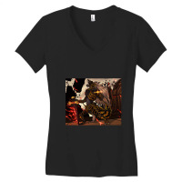 Blaidd Strive Burn Women's V-neck T-shirt | Artistshot