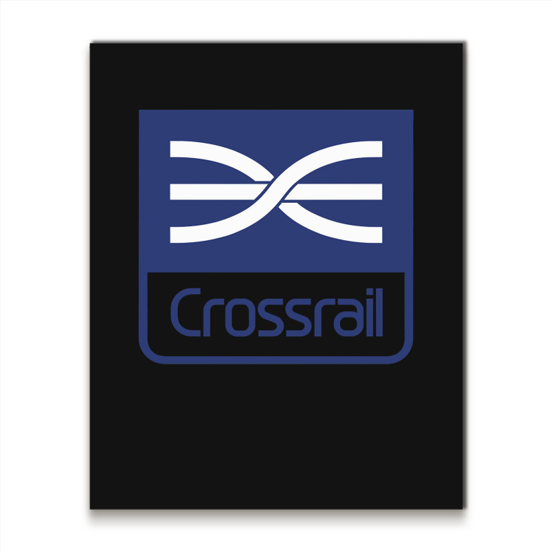 Crossrail Metal Print Vertical | Artistshot