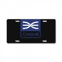 Crossrail License Plate | Artistshot