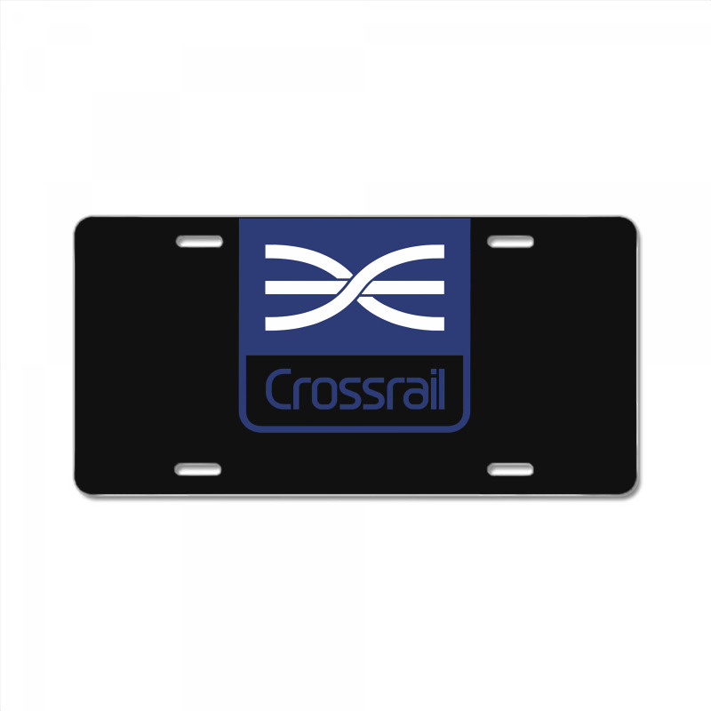 Crossrail License Plate | Artistshot