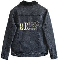 Ricreation  T Shirt Unisex Sherpa-lined Denim Jacket | Artistshot