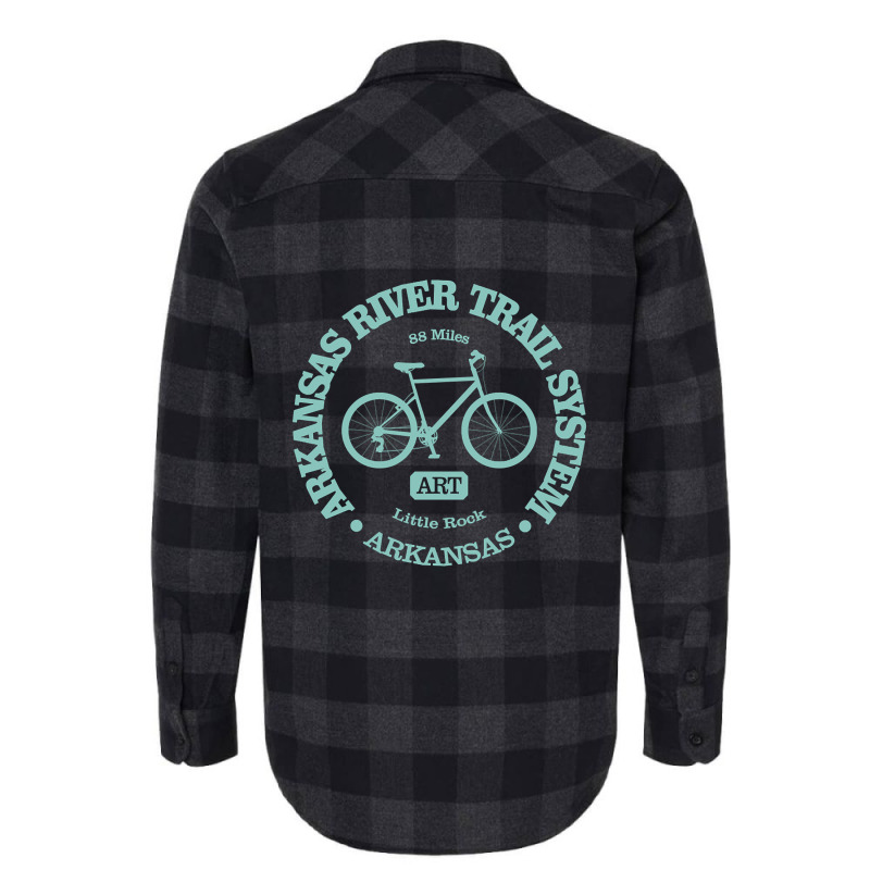 Arkansas River Trail System (cycling) Flannel Shirt by ternacanuda | Artistshot