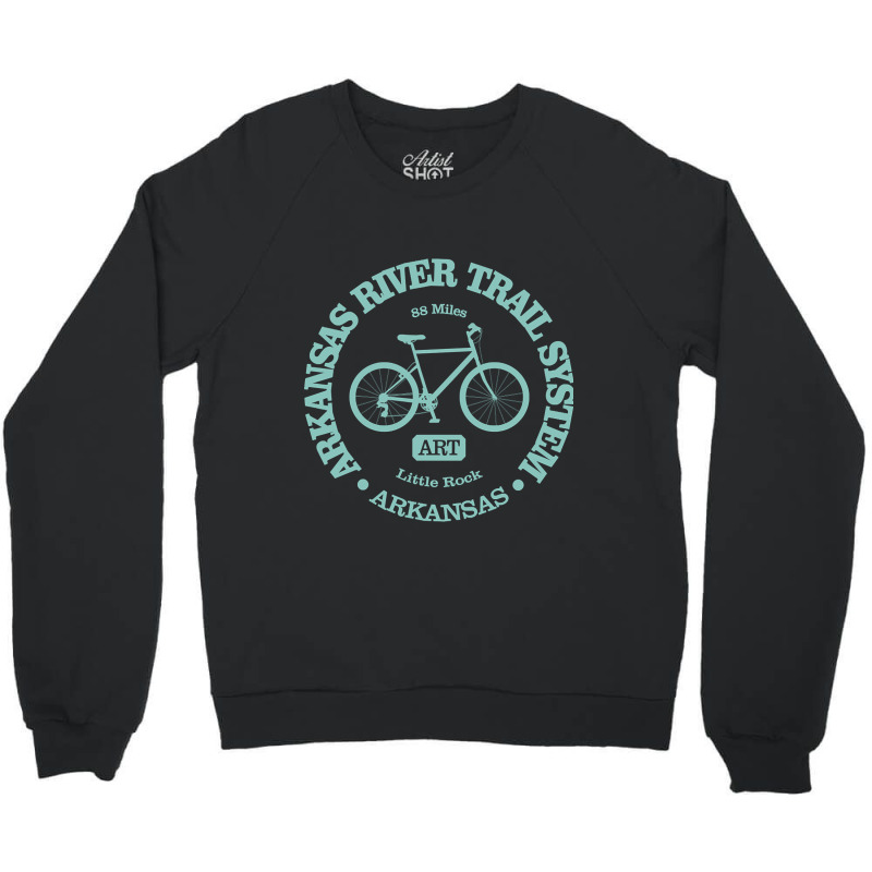 Arkansas River Trail System (cycling) Crewneck Sweatshirt by ternacanuda | Artistshot