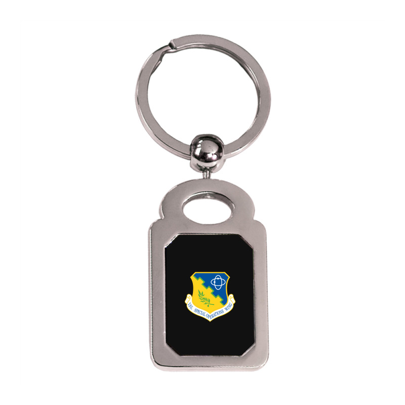 193rd Special Operations Wing (u.s. Air Force) Silver Rectangle Keychain | Artistshot