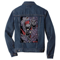 I Hate Getting Hurt Bofuri Men Denim Jacket | Artistshot