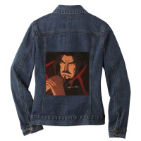 Castlevania Dracula Art Work Perfect Gift Ladies Denim Jacket | Artistshot