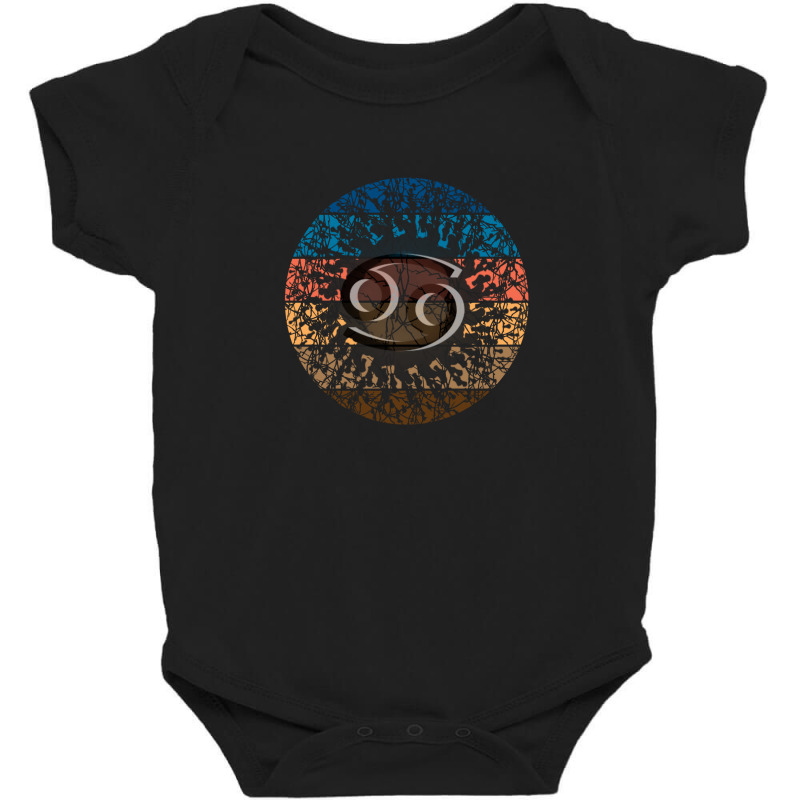 Zodiac Cancer Baby Bodysuit by manishjyotistore | Artistshot